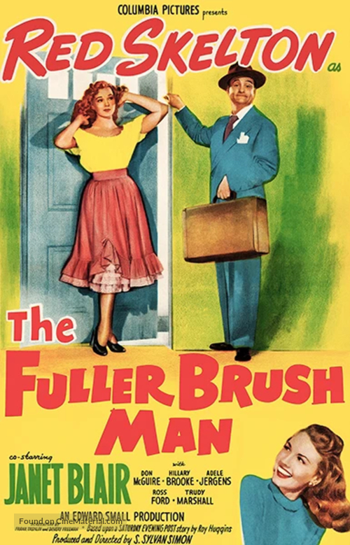 The Fuller Brush Man - Movie Poster