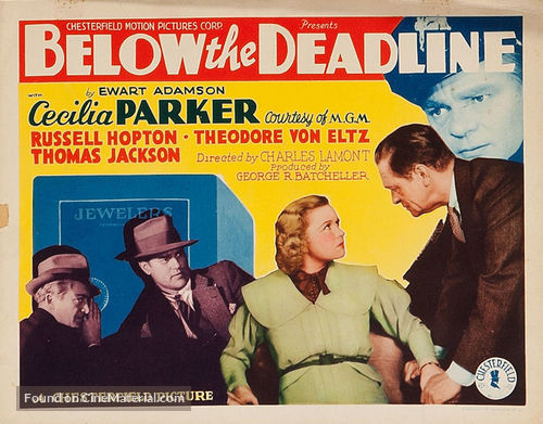 Below the Deadline - Movie Poster
