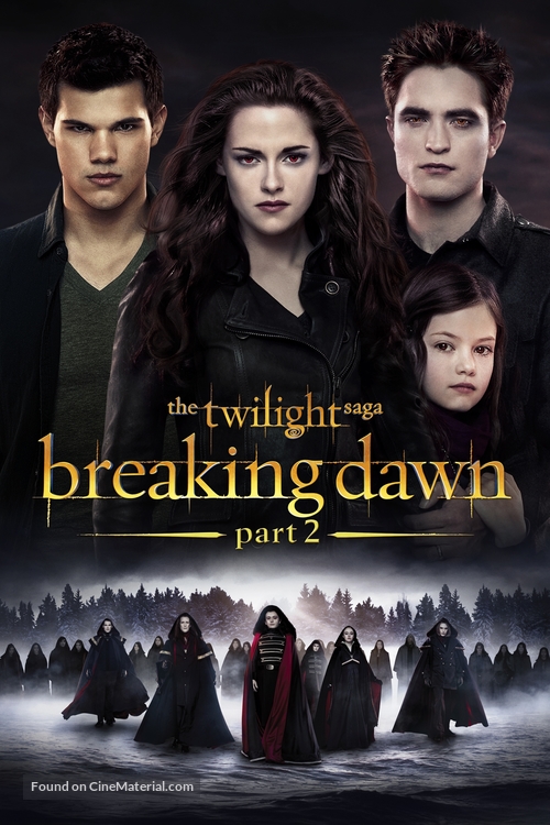 The Twilight Saga: Breaking Dawn - Part 2 - DVD movie cover