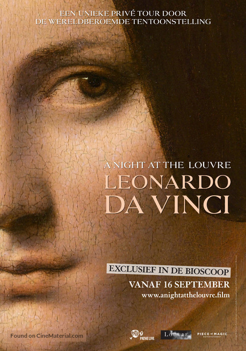 A Night at the Louvre: Leonardo da Vinci - Dutch Movie Poster