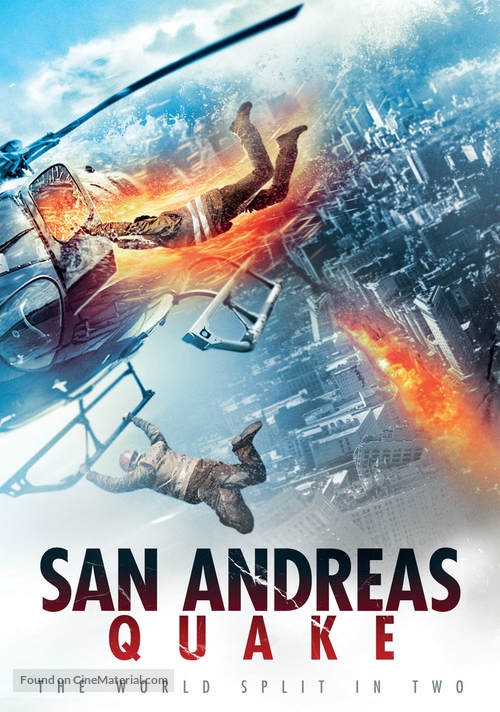 San Andreas Quake - Swedish DVD movie cover