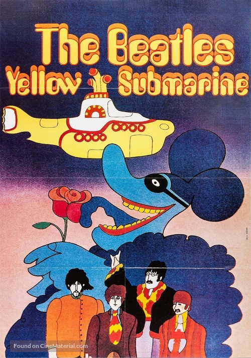 Yellow Submarine - French Re-release movie poster