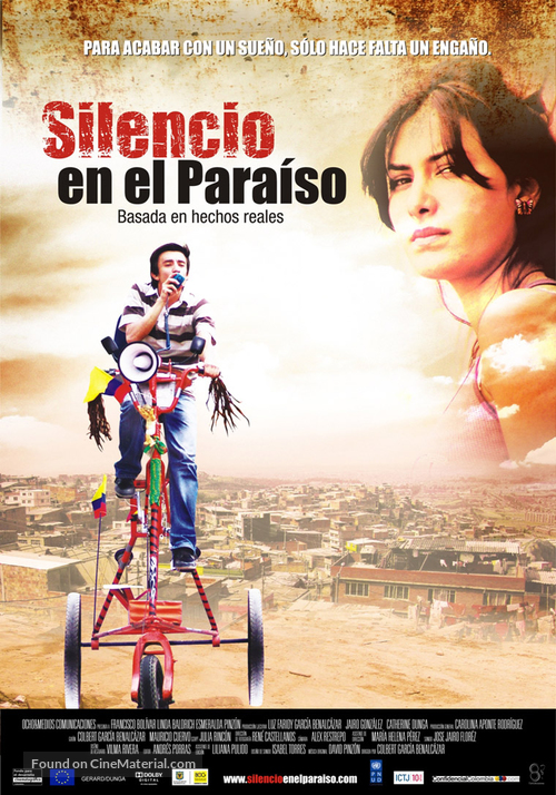 Silencio en el para&Atilde;&shy;so - Colombian Movie Poster