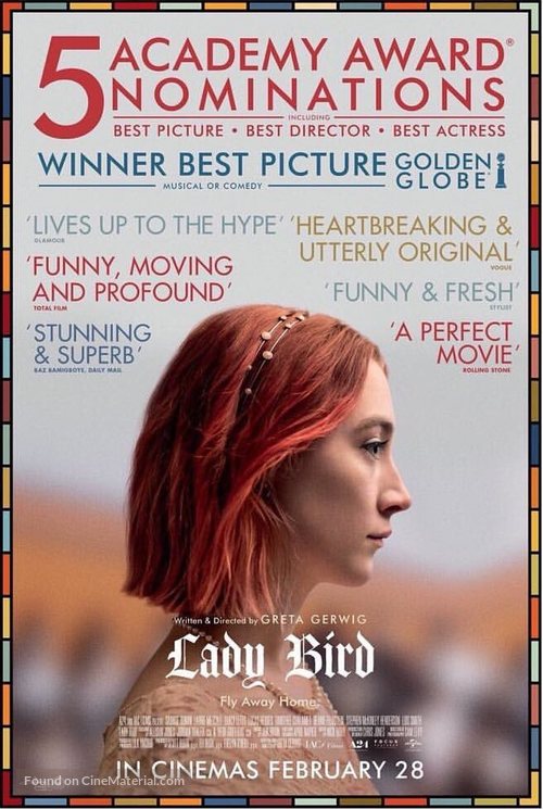 Lady Bird - Indonesian Movie Poster