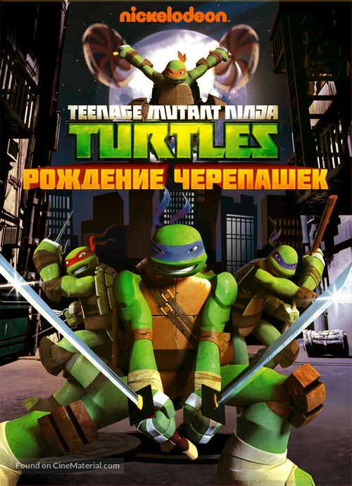 &quot;Teenage Mutant Ninja Turtles&quot; - Russian DVD movie cover
