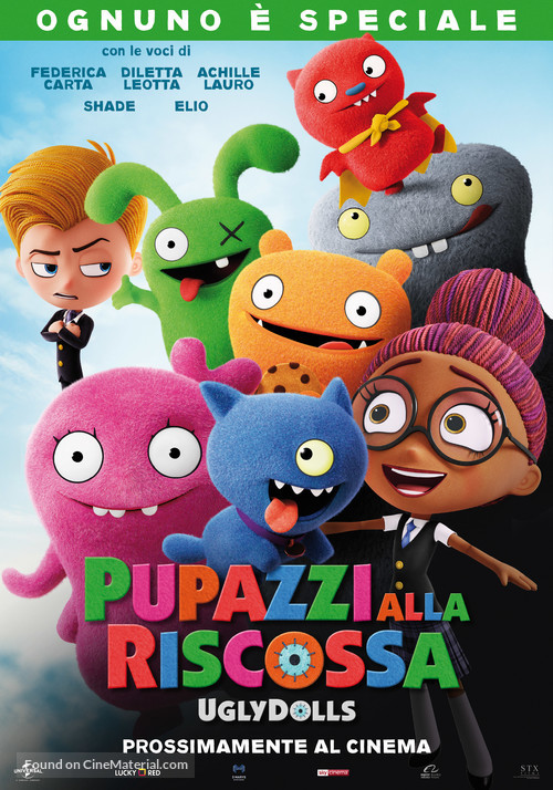 UglyDolls - Italian Movie Poster