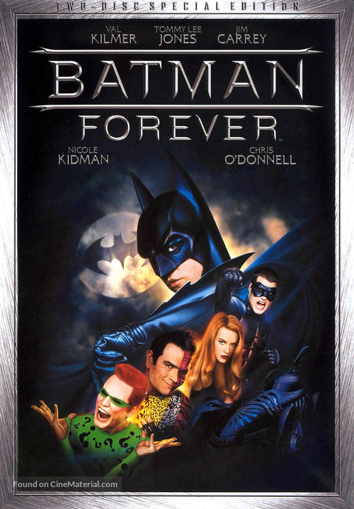 Batman Forever - DVD movie cover