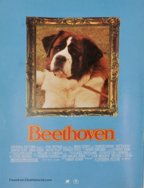 Beethoven - Japanese Movie Poster