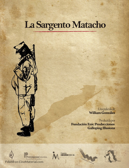 La Sargento Matacho - Colombian Movie Poster