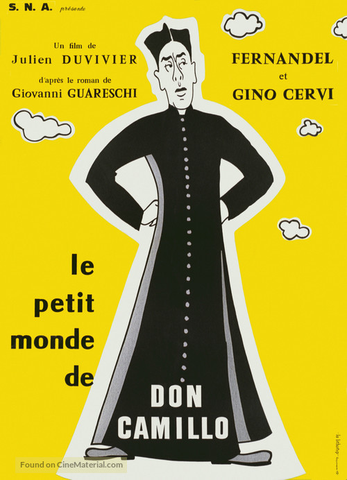 Don Camillo - French Movie Poster