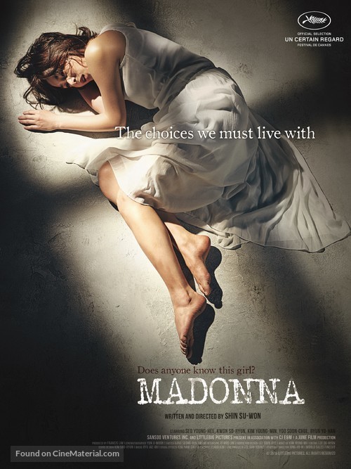 Madonna - South Korean Movie Poster