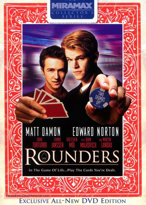 Rounders - DVD movie cover