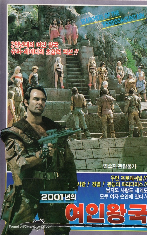 Warriors of the Apocalypse - South Korean VHS movie cover