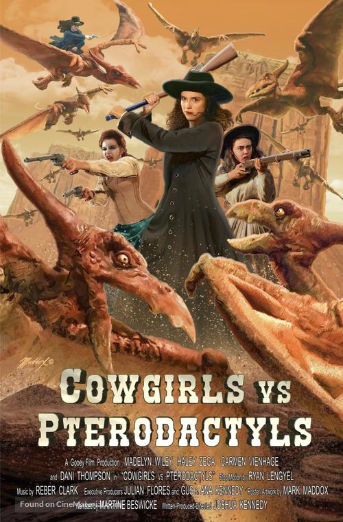 Cowgirls vs. Pterodactyls - Movie Poster