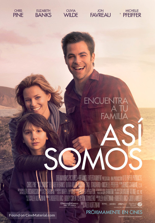 People Like Us - Spanish Movie Poster