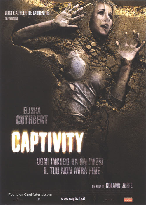 Captivity - Italian Movie Poster