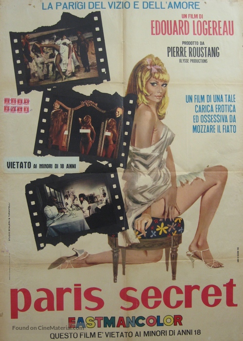 Paris Secret - Italian Movie Poster