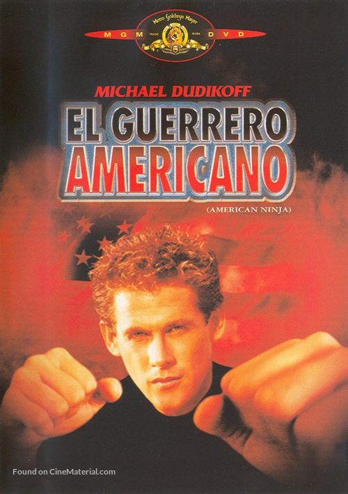 American Ninja - Spanish DVD movie cover