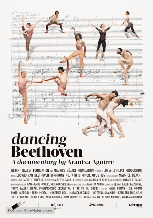 Dancing Beethoven - Spanish Movie Poster