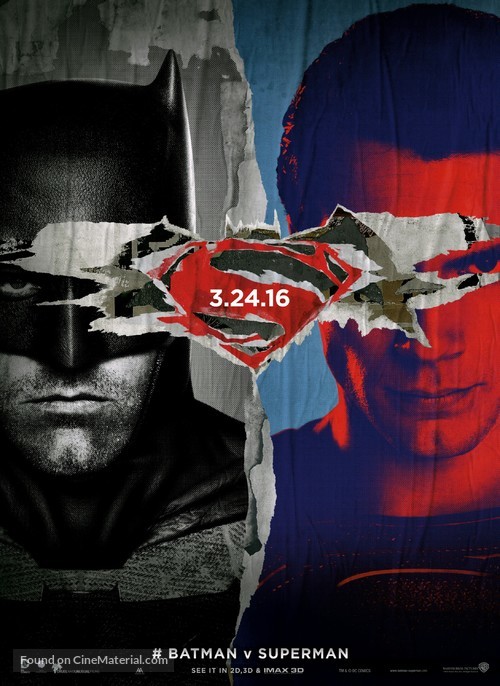 Batman v Superman: Dawn of Justice - Dutch Movie Poster