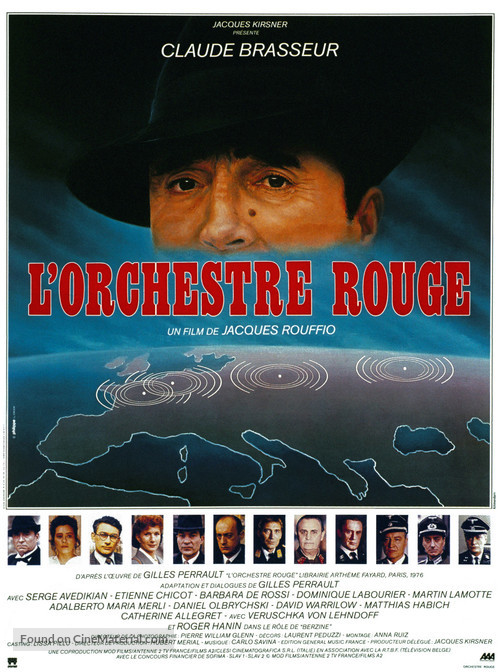 L&#039;orchestre rouge - French Movie Poster