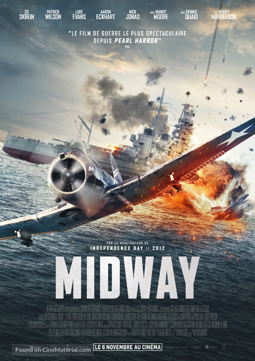 Midway - French Movie Poster