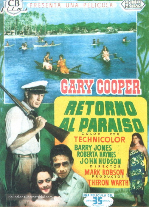 Return to Paradise - Spanish Movie Poster