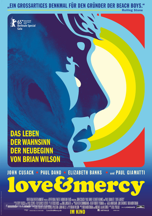 Love &amp; Mercy - German Movie Poster