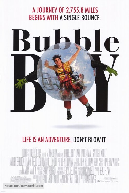 Bubble Boy - Movie Poster