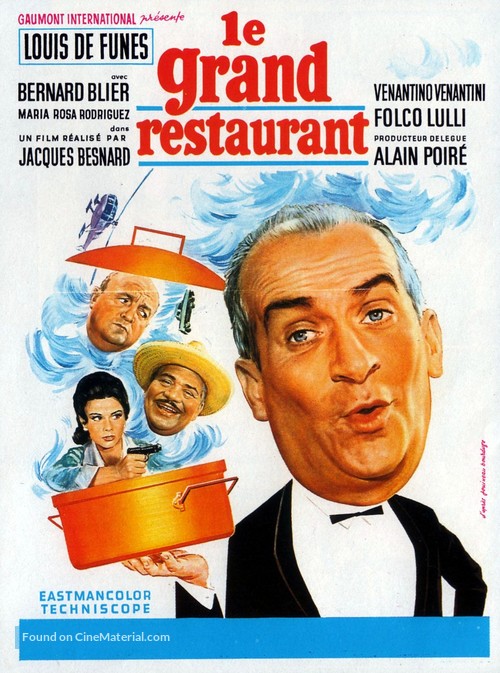 Grand restaurant, Le - Belgian Movie Poster