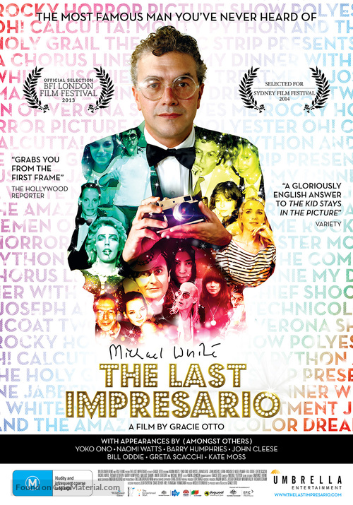The Last Impresario - Australian Movie Poster