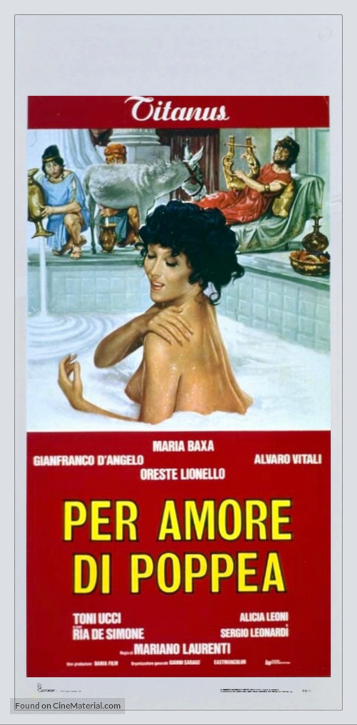 Per amore di Poppea - Italian Movie Poster