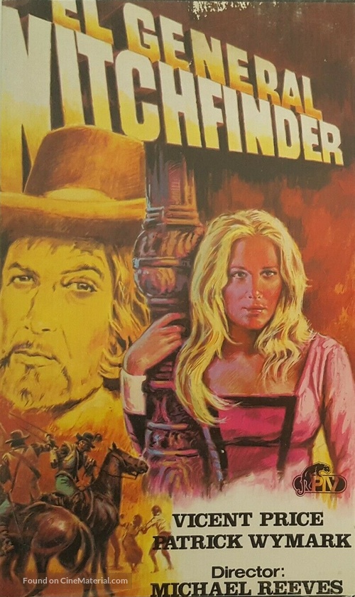 Witchfinder General - Spanish VHS movie cover