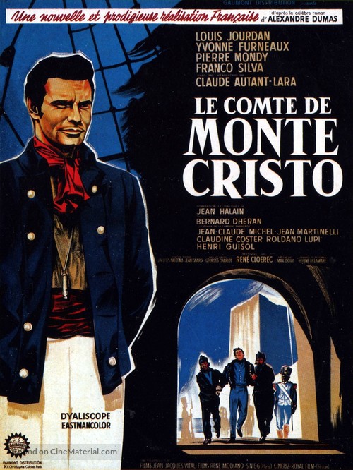 Le comte de Monte Cristo - French Movie Poster