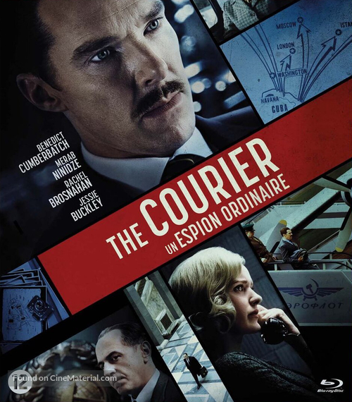 The Courier - Belgian Blu-Ray movie cover