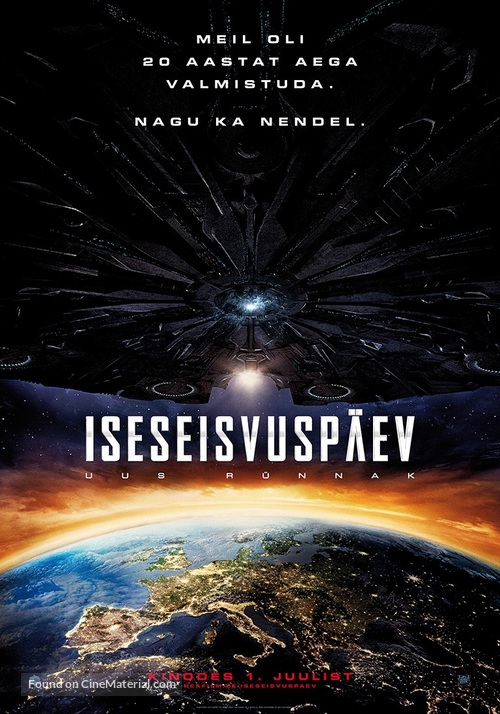 Independence Day: Resurgence - Estonian Movie Poster