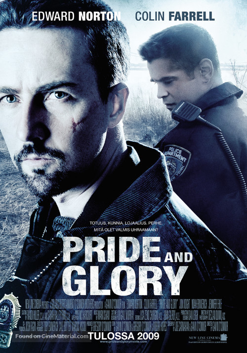 Pride and Glory - Finnish Movie Poster