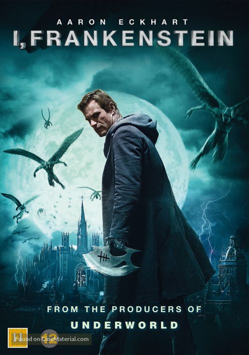 I, Frankenstein - Danish DVD movie cover