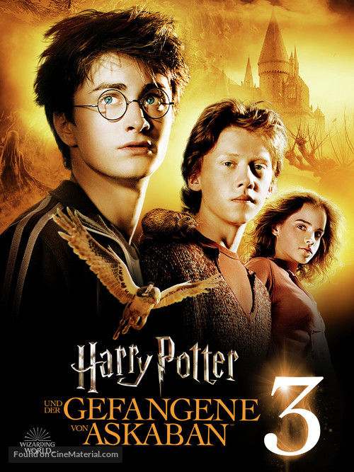 Harry Potter and the Prisoner of Azkaban - German Video on demand movie cover