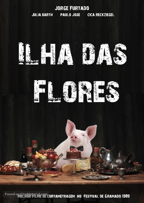 Ilha das Flores - Brazilian Movie Poster