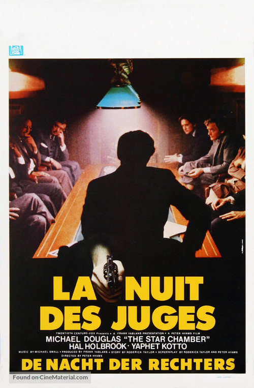 The Star Chamber - Belgian Movie Poster