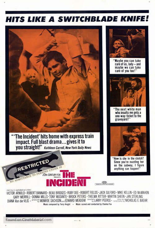 The Incident - Movie Poster