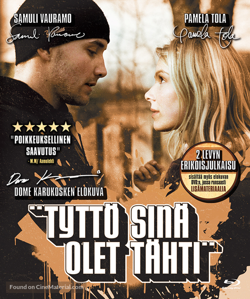 Tytt&ouml; sin&auml; olet t&auml;hti - Finnish Blu-Ray movie cover