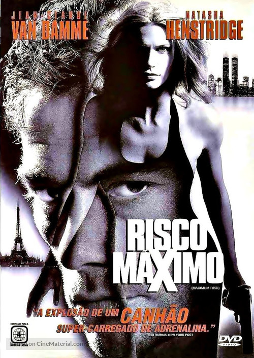 Maximum Risk - Brazilian DVD movie cover