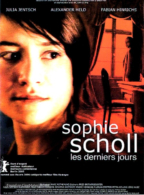 Sophie Scholl - Die letzten Tage - French Movie Poster