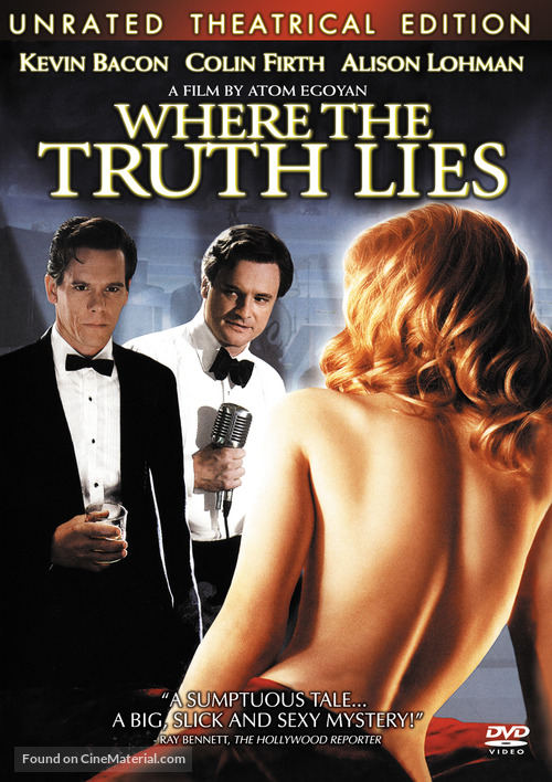 Where the Truth Lies - DVD movie cover