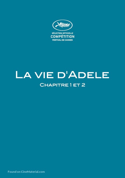 La vie d&#039;Ad&egrave;le - French Movie Poster