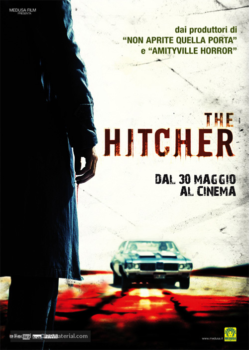 The Hitcher - Italian DVD movie cover