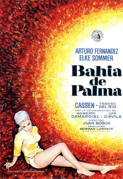 Bah&iacute;a de Palma - Spanish Movie Poster