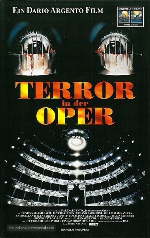 Opera - German VHS movie cover